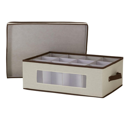Household Essentials Mug and Tumbler Vision China Storage Box Chest