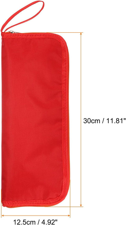 Wet Umbrellas Bag 59/5"x5", Thicker Chenille Folding Umbrellas Sleeve Cover, Portable Waterproof Case for Travel
