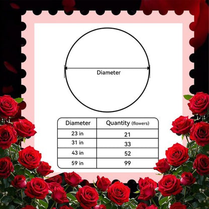 Crochet Flower Rose Bouquet Blanket for Girlfriend DIY Handmade Blanket Soft and Lightweight Romantic Knitted Throw Blankets Gifts for Mother's Day Birthday Home Decor Red 33 Flowers 31.5 Inch