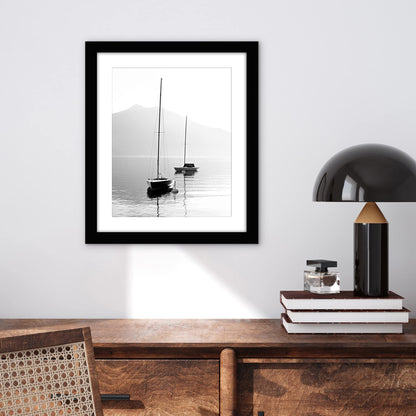 Americanflat 10x12 Picture Frame with Shatter-Resistant Glass - Use as 8x10 Frame with Mat or Display 10x12 Photo Without Mat - Signature Collection - Picture Frames for Wall Display - Black