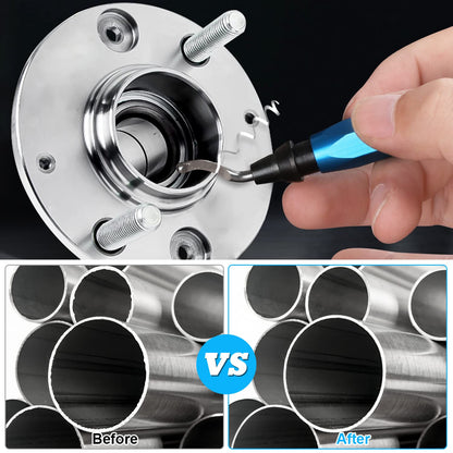 3D Print Deburring Tool Set with 11pc High Speed Steel Multipurpose Blades Removing Burr 5Pcs Needle File 1pc Micro Wire Cutter for 3D Printed Edges Metal Resin Copper Plastic PVC Pipes