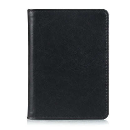 EpicGadget RFID Blocking Premium Leather Passport Holder Travel Wallet Cover Case (Black)