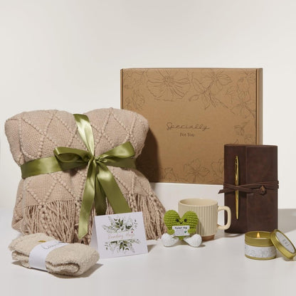 Valentines Day Gifts for Her Wife Mom Friend Sister Girlfriend, Self Care Gifts for Women, Get Well Gifts Baskets Care Package, Birthday Gift , After Surgery Feel Better Thinking of You Gift Set