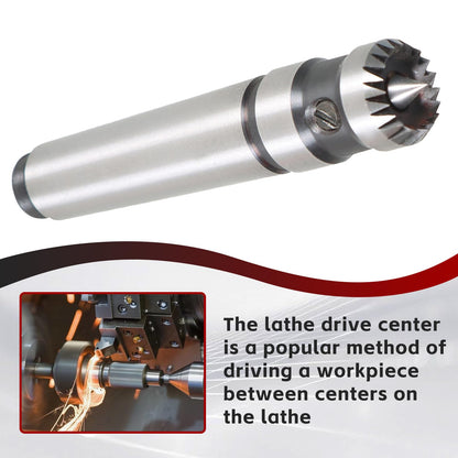 findmall 2MT Wood Turning Tool with 5/8 Inch Super Wood Lathe Drive Center for Wood and Metalworking Lathe Drive Center