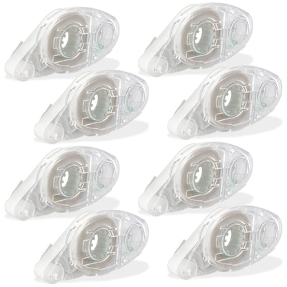 AdTech 05674 Permanent Crafter's Tape Refills, Pack of 8, Clear