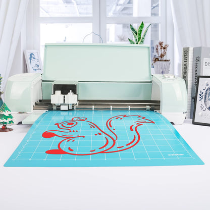 Welebar Cutting Mats Compatible with Cricut Maker 3/Maker 4/Maker/Explore 3/Explore 4/Air 2/Air, 5 Pack(12x12 Inch, StandardGrip/LightGrip/StrongGrip/FabricGrip) Quilting Cutting Mats