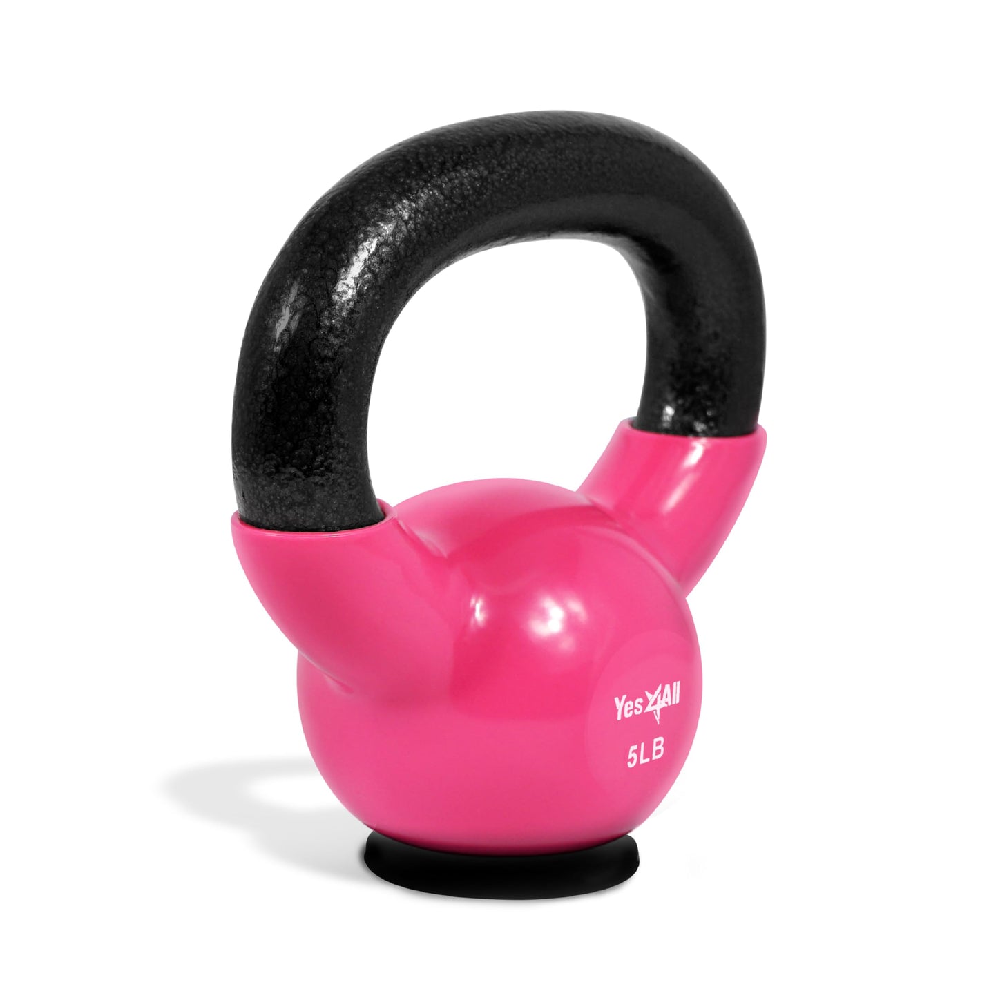 Yes4All Kettlebells Rubber Base, Kettlebell Set for Women, Strength Training Kettlebells Weights (10-65 lbs)