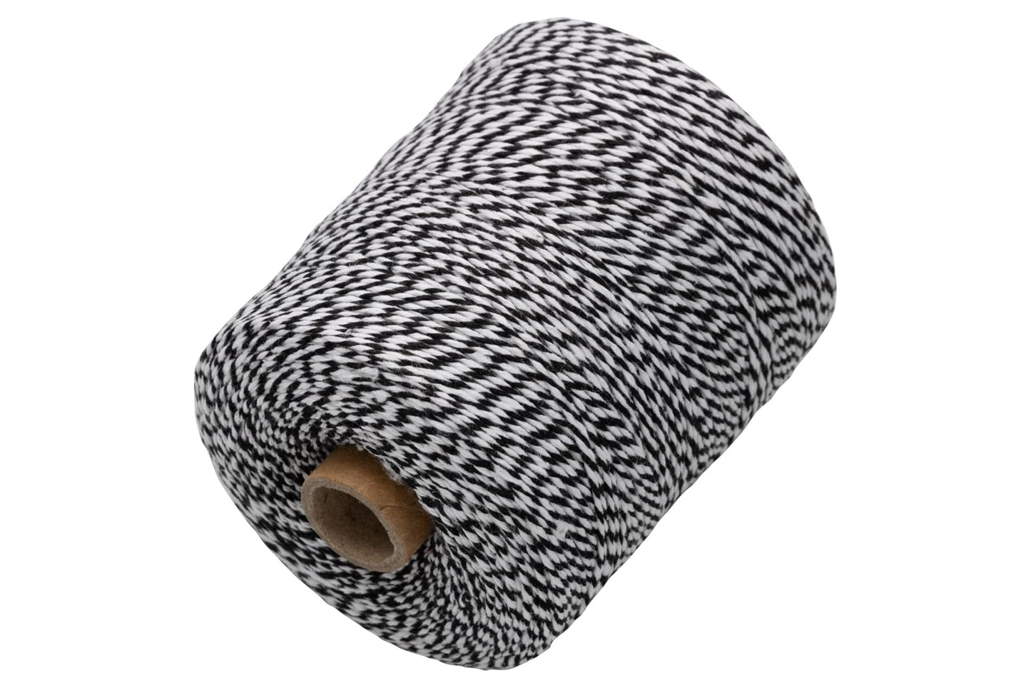 JAM PAPER Twine - Black & White Baker's Twine - 500 Yards - Sold Individually