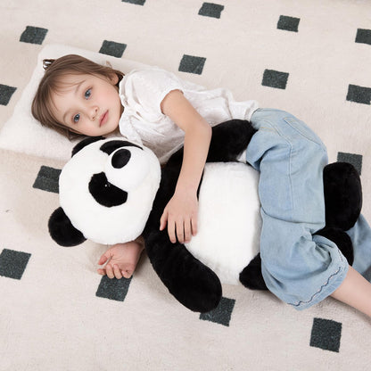 FFxiong 24" Giant Panda Bear Stuffed Animal Plush Toy Cute Soft Body Panda Pillow Kawaii Big Doll, Gift for Kids Boy Girl Birthday Valentines Christmas