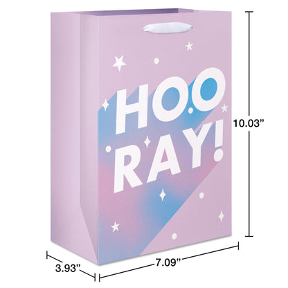 American Greetings 10" Medium Gift Bags for Birthdays and Celebrations (4 Bags)