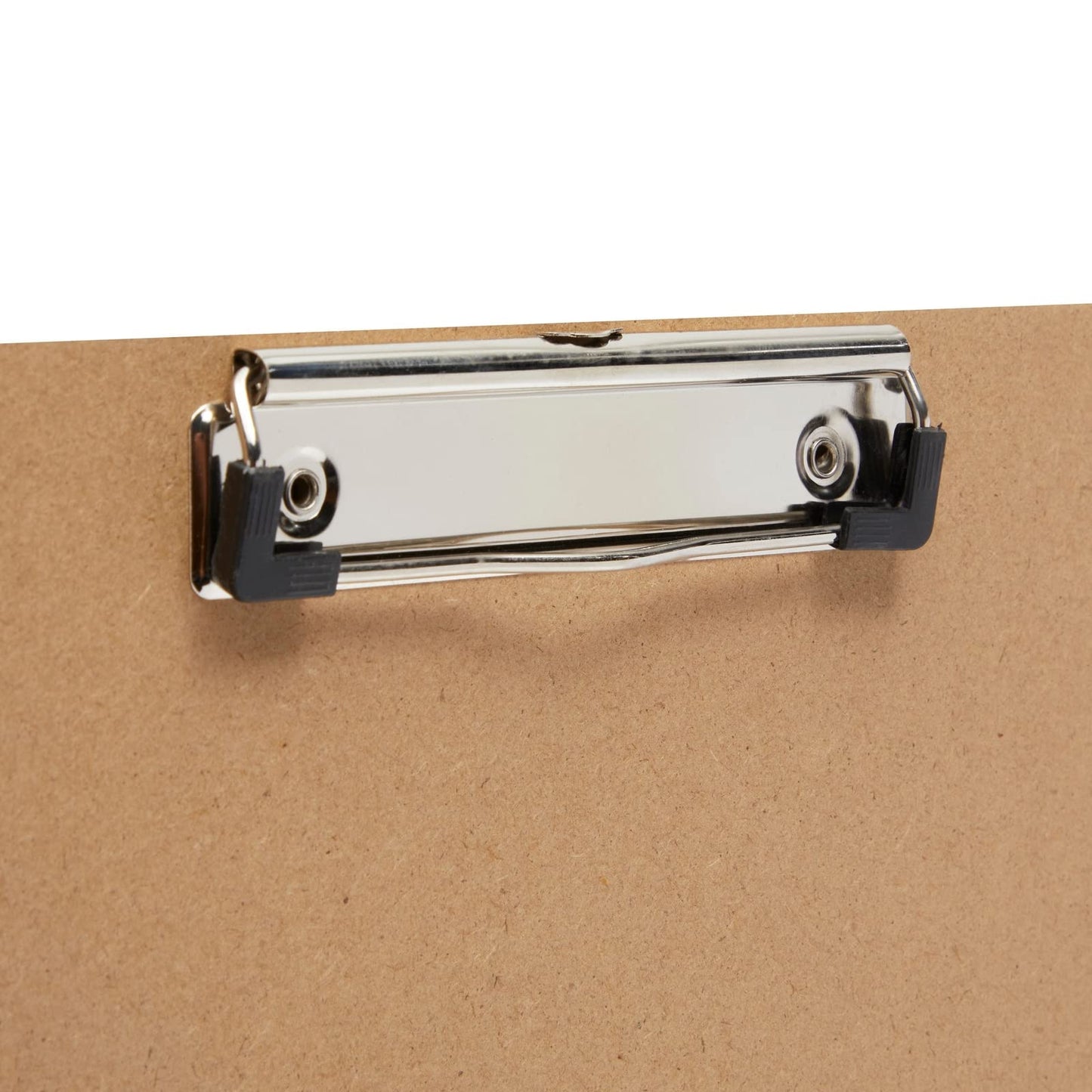 Bright Creations Artist Clipboard Pack - 18 x 18 in Brown MDF, 2 Pack - Portable Drawing & Field Sketch Board with Handle - Rubber Band & Iron Clips