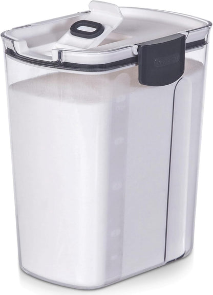 1 ProKeeper Sugar & Flour Storage Container Piece, Clear, Airtight Seal for Freshness