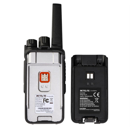 Retevis RT68 Walkie Talkies with Earpiece, Portable FRS Two-Way Radios Rechargeable, with 6 Way Multi Unit Charger, Hands Free, Long Range, Rugged 2 Way Radios 6 Pack for Adults School Church