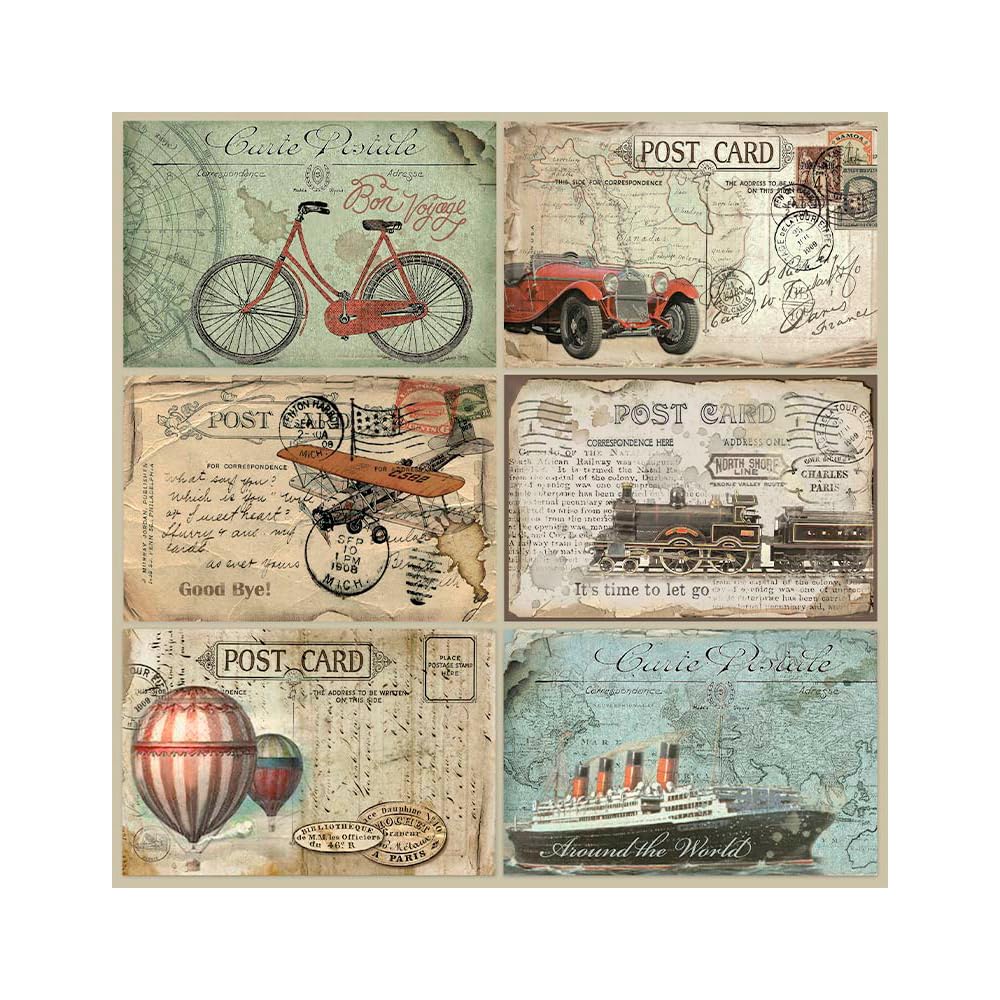 Stamperia Intl Scrapbooking Paper, Multi-Colored 10 Pack