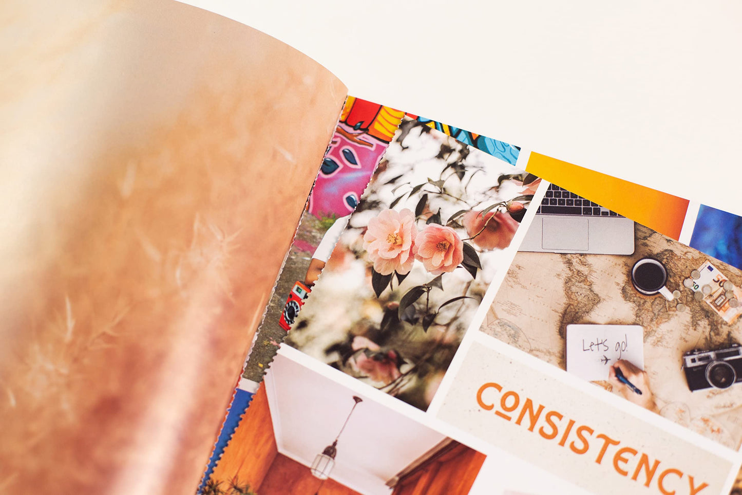 Free Period Press Vision Board Book, 700+ Words & Images in All Categories, for Visualizing Your Life Goals & Dreams, Playful, Stylish Pictures for Collage Making & Scrapbooking (Adult)