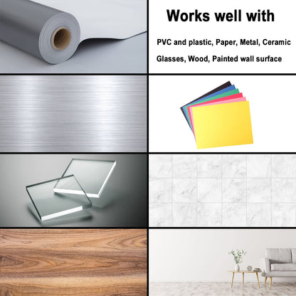 3M 300LSE Double Sided Tape for Scrapbook 1in x 36ft, Removable Heavy Duty Double Sided Mounting Tape, Transparent Adhesive Sticky Tape for Picture Hanging Strips, Poster, LED Strips, Art Craft