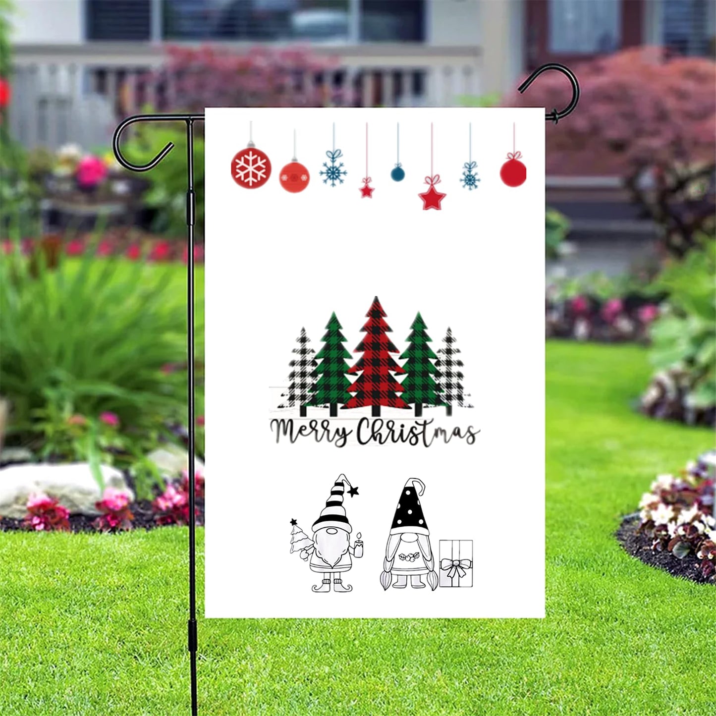 JAJADO Reusable Adhesive Christmas Silk Screen Transfers 9 Pcs, Silk Screen Stencils Xmas Winter Holiday Screen Print Stencils for Painting on Wood, T-Shirt, Mug, Window, DIY Christmas Home Decor