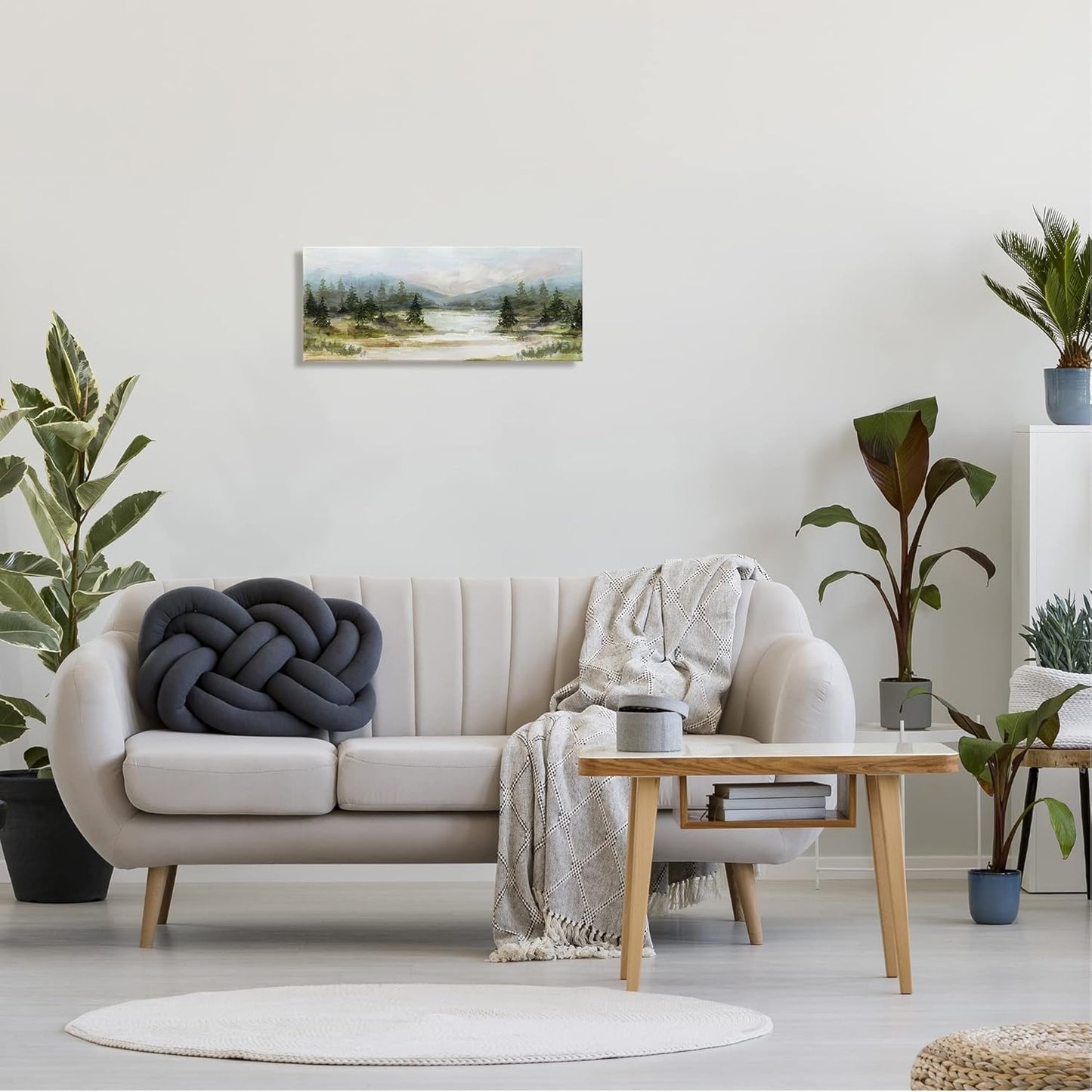 Vast Country Landscape Canvas Wall Art, Rural Mountains Design by Nina Blue, Stupell Industries