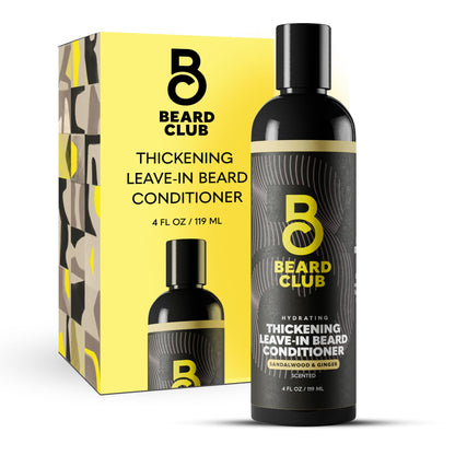 Beard Club - Beard Growth Serum with Natural Castor, Coconut and Avocado to Grow a Thicker, Fuller Beard, Fill in Patches and Stimulate Healthier Facial Hair Growth