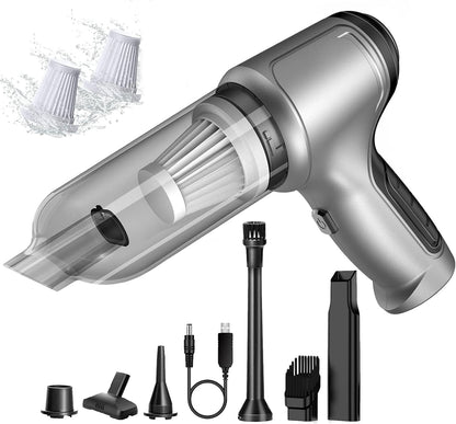 Mini Handheld Vacuum Cleaner Cordless, Portable Rechargeable with High Power Brushless Motor 12000 PA