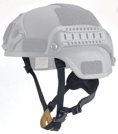 H World Shopping Helmet General Suspension Lanyard with Bolts and Screws for Fast MICH IBH Helmet Black