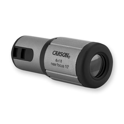 Carson CloseUp 6x18mm Close-Focus Monocular (CF-618)