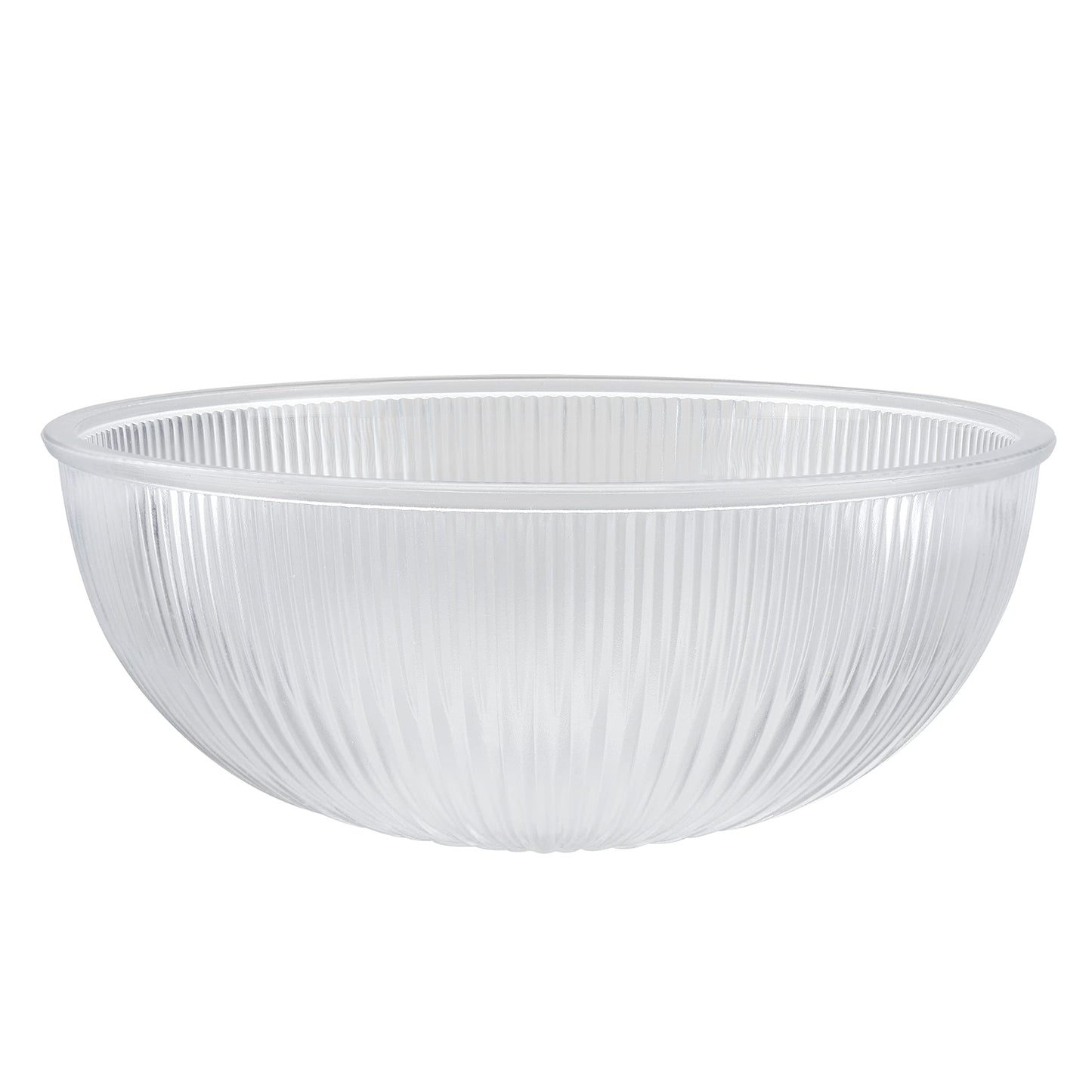 Aspen Creative 25308-60-1, Clear Glass Shade for Medium Base Socket Torchiere Lamp, Swag Lamp, Pendant, Island Fixture, 11-7/8" Diameter x 5-3/4" Height