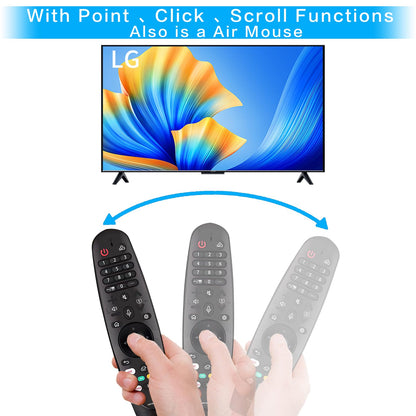 Replacement Magic Remote Control for LG Smart TV Remote for LG UHD OLED QNED NanoCell 4K 8K Models with Pointer and Voice Function