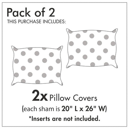 Ambesonne Valentine's Day Pillow Sham Set of 2, White Hearts on Vibrant Background Love Pattern for Romantic Couples, Quality Microfiber Bedding Item for All Seasons, 26" x 20", White Vermilion