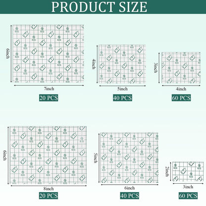 Woanger 240 Pieces Transparent Stretch Adhesive Bandage Waterproof Bandage Transparent Film Dressing Clear Waterproof Tattoo Shower Patch Film Swimming Cover, 6 Sizes