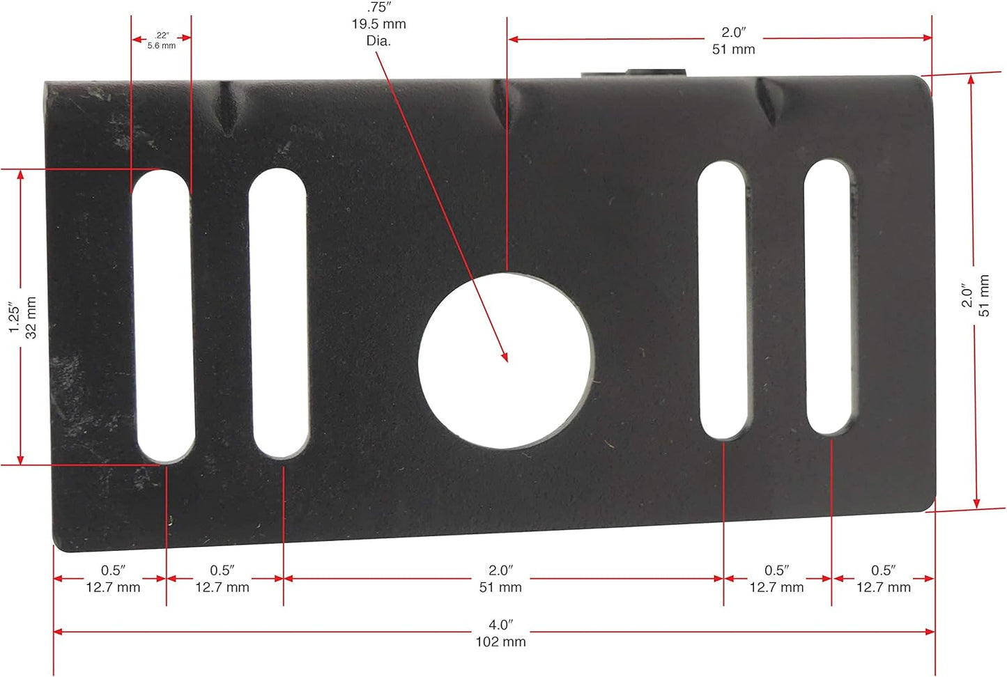 Tech Team Bed Frame Extension Set, 2 Pieces, Hardware Included, Extend Metal Bedframe to Meet Headboard