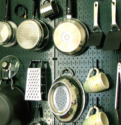 Green Metal Pegboard by Wall Control - 2 Pack