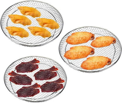 Air Fryer Racks for Gowise USA Airfryer, Ninja AirFryer Accessories, Fit 4.2QT - 5.8QT Air Fryer, Oven, Pressure Cooker