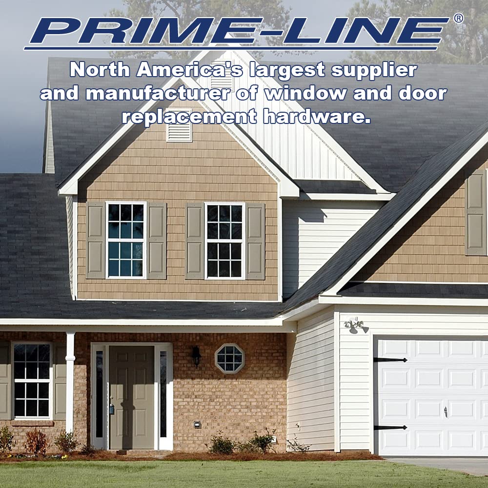 Prime-Line Products U 9846 Sliding Door Loop Lock, 1-1/8 in., Hardened Steel Bar w/Diecast Base, Nickel Plated