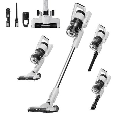Eureka Cordless Vacuum Cleaner - Lightweight Rechargeable Stick for Carpet & Pet Hair | White NEC280WH