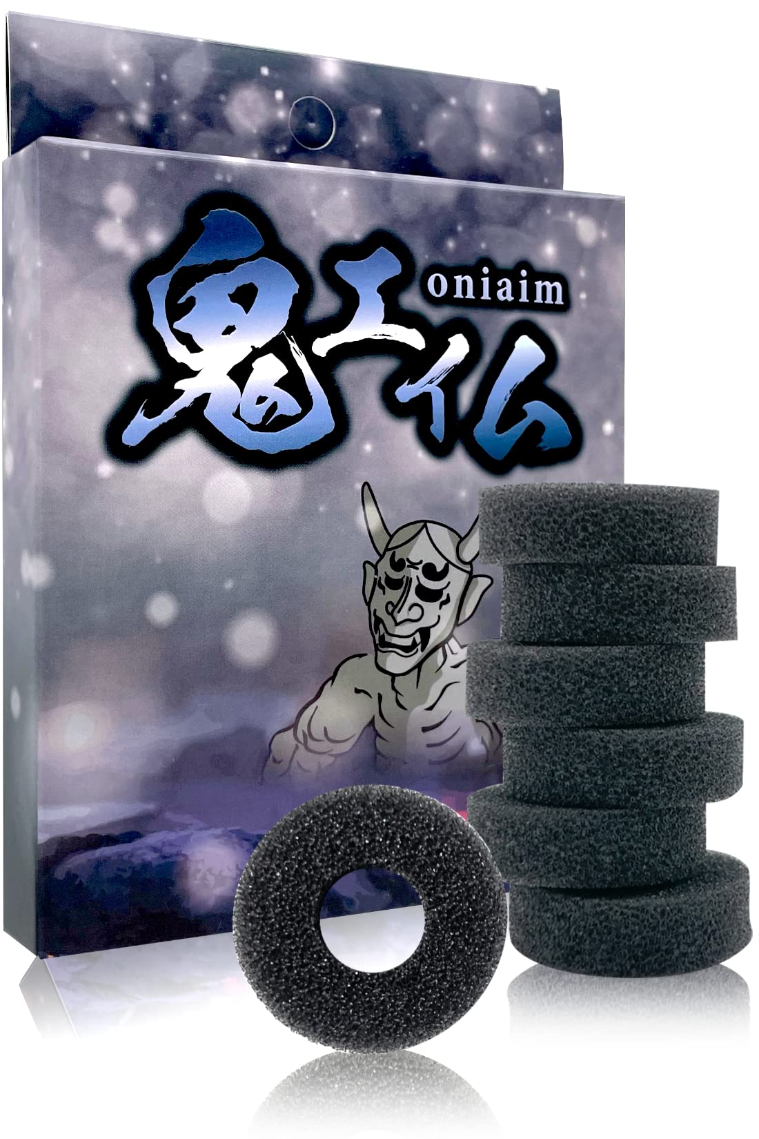 OniAim Precision Rings Gray Demon AIM Assist Motion Control Accessories for PS5, PS4, Xbox Series, PC Gamepads, Switch Pro Controller & Scuf Controller (Spring)