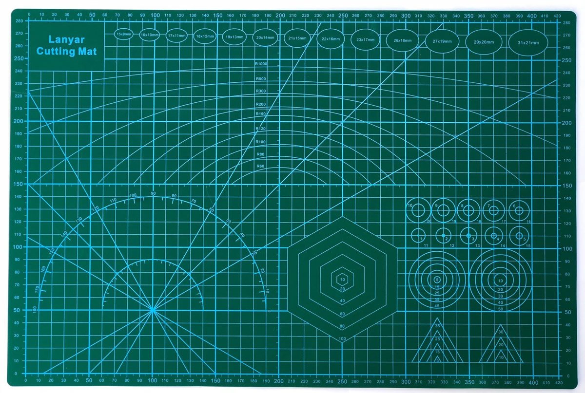 Gundam Model Builder's Cutting Mat 12"x18"(A3)