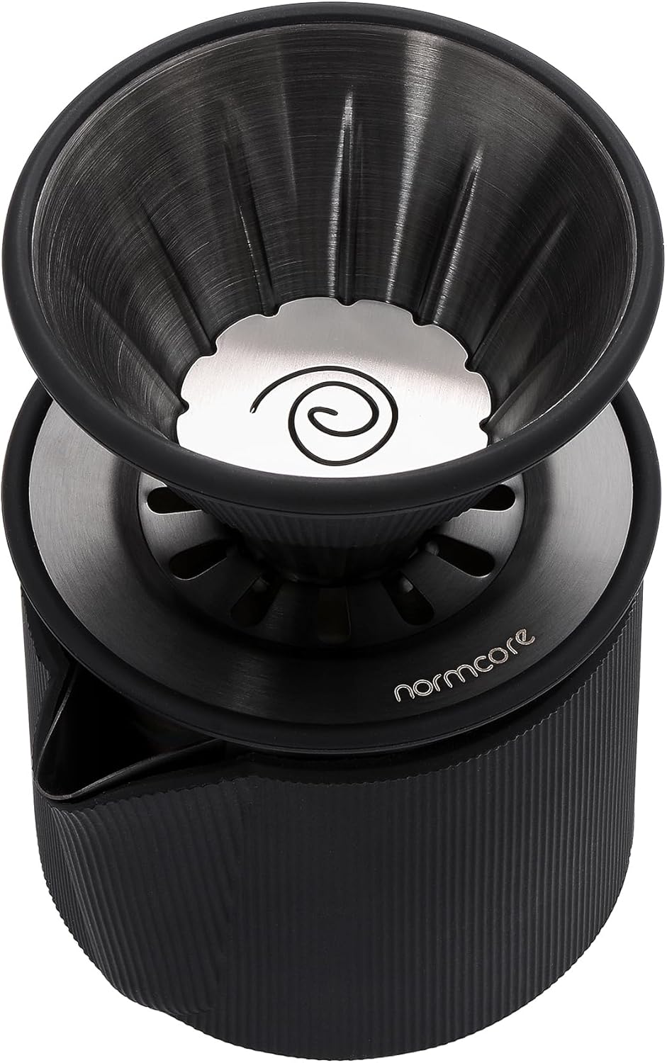 Set, Set, V60 304 Normcore Travel Pour Over Portable Pour Over Coffee Maker Single Cup Travel Coffee Dripper, Use