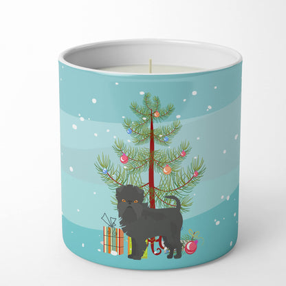 Caroline's Treasures CK3440CDL Affenpinscher Christmas Tree 10 oz Decorative Soy Candle Nature Soy Wax Essential Oil Home Decor Ideal for Bedroom Kitchen Bath Office Gift, 10 oz