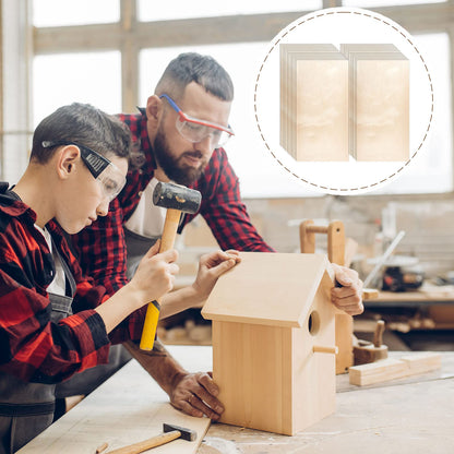 Juexica 12 Pcs 6 mm Baltic Birch Plywood 12 x 24 Inch Craft Wood Unfinished Plywood Sheets for Laser Cutting Engraving Burning DIY Crafts Drawing Painting Projects