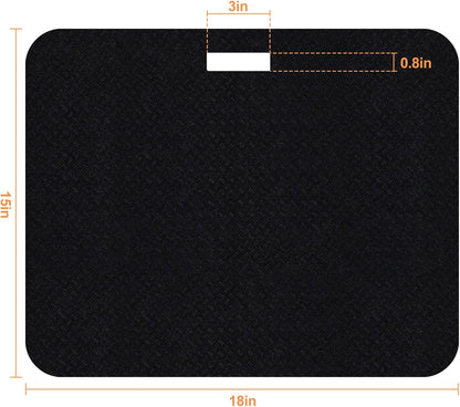 Heat Resistant Mat for Air Fryer, 2 Pcs 15 * 18 in Sliding Caddy Countertop Protector Mat for Most XL Air Fryers