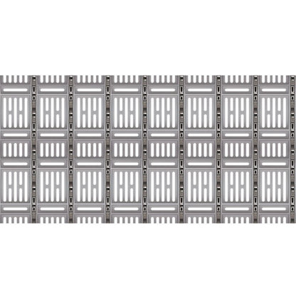 Beistle Space Station Backdrop, Sci Fi Wall Decor, Outer Space, Alien, & Astronaut Party Decoration, Large Hanging Photo Background for Events, 4' x 30'