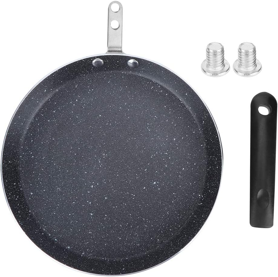 Non Stick Frying Pan, 8 Inch Egg Pan, Nonstick Electric Ceramic Induction Skillet for Kitchen Cooking Tool