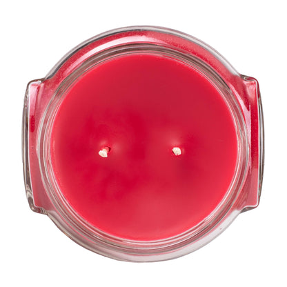 Tyler Candle Frosted Pomegranate Single Wick Glass Jar