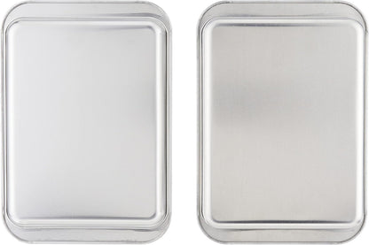 Nordic Ware Naturals 3-Piece Compact Pan Set - Toaster Oven & Air Fryer Safe | Perfect for 1-2 Portions
