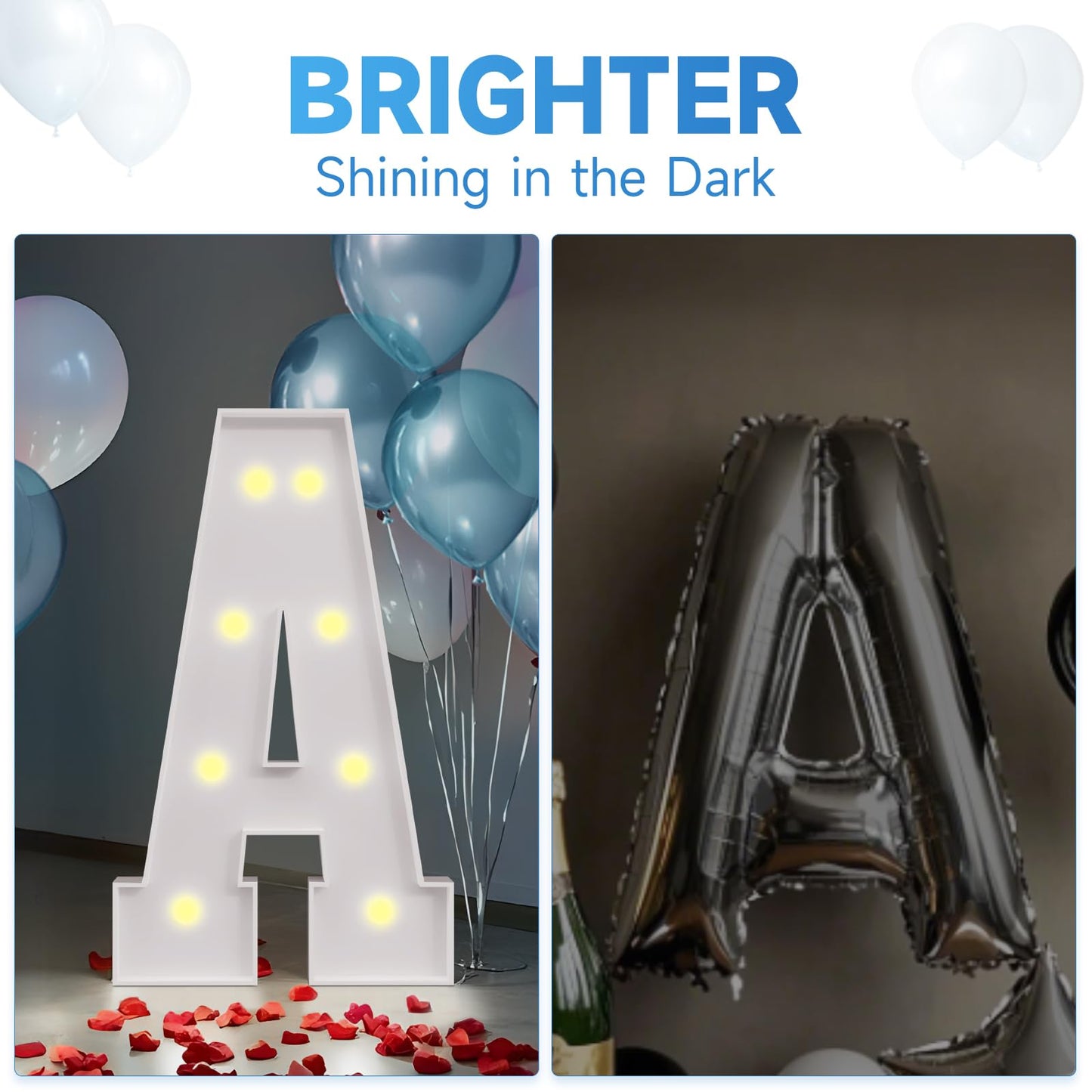 Graduation Decorations 2026, 2.3FT GRAD Marquee Letters for Graduation Party Decorations, GRAD Light Up Letters Kindergarten Graduation for Preschool High School College, GRAD, 4 Pcs