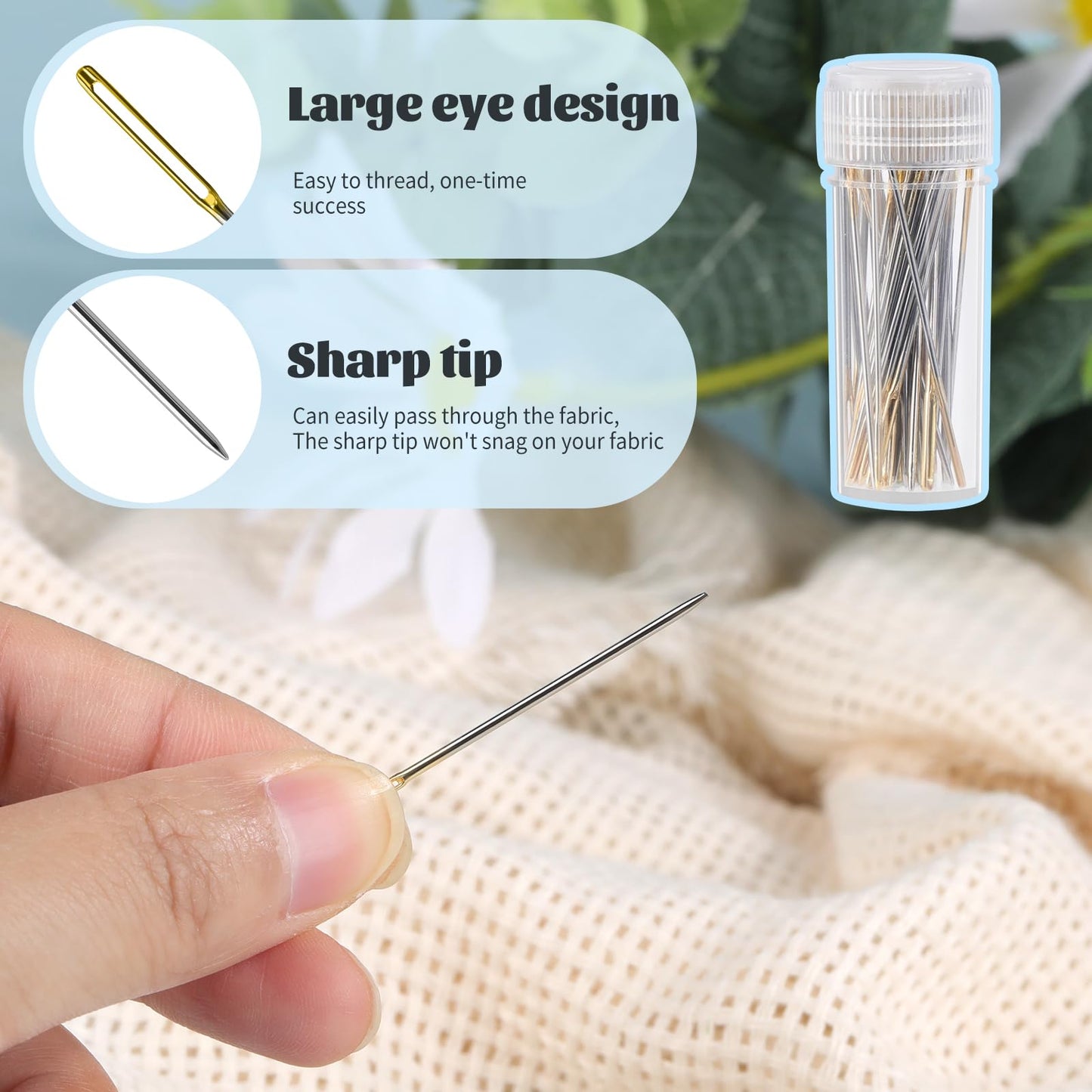 ZXIIXZ 72 Pcs Cross Stitch Supplies, Embroidery Kit for Beginners with Cross Stitch Hoops Needles Embroidery Scissors Floss Bobbins Seam Ripper for Adults, Embroidery Tools DIY Supplies