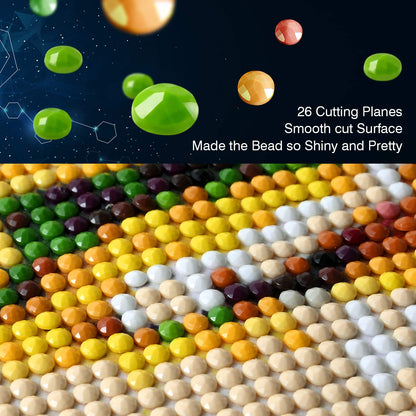 BOHADIY Diamond Painting Kits for Adults Rural Landscape Abstract 5D Diamond Art Kits for Adults, Large Size DIY Full Drill Paintings with Diamonds Gem Art Crafts for Home Wall Decor 16x27.5 Inch