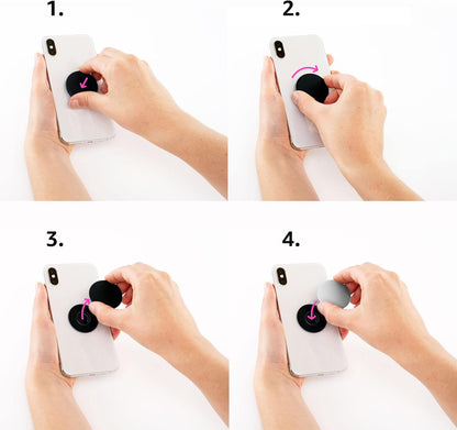 Cool Guy Air Conditioner Repair A/C Tech Heating Cooling Men PopSockets Standard PopGrip