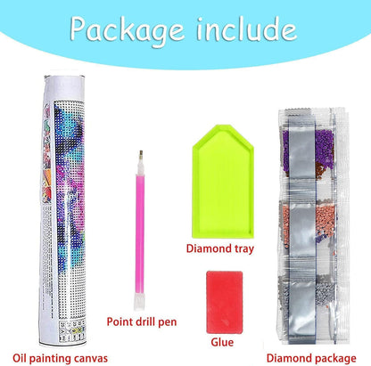 Mrnsiet 6 Pack Skull Diamond Painting Kits for Adults, Skull Woman Diamond Art Kits for Beginners,5D DIY Halloween Full Drill Round Crystal Gem Art Craft Kits for Home Decor 12x16 Inch